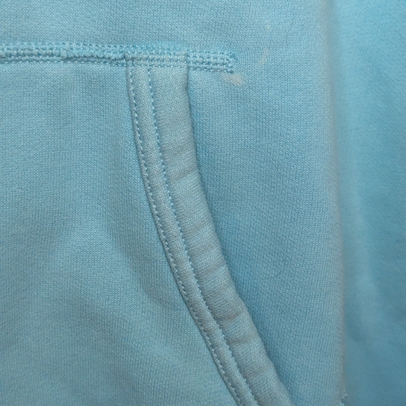 Polo Ralph Lauren Women’s Big Fit Fleece Hoodie Sweatshirt Aqua Size SP Petite - Picture 15 of 15